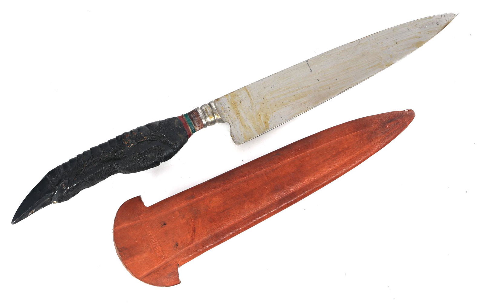 ALIMAR TANDIL ALLIGATOR TOE GAUCHO KNIFE (1 of 7)