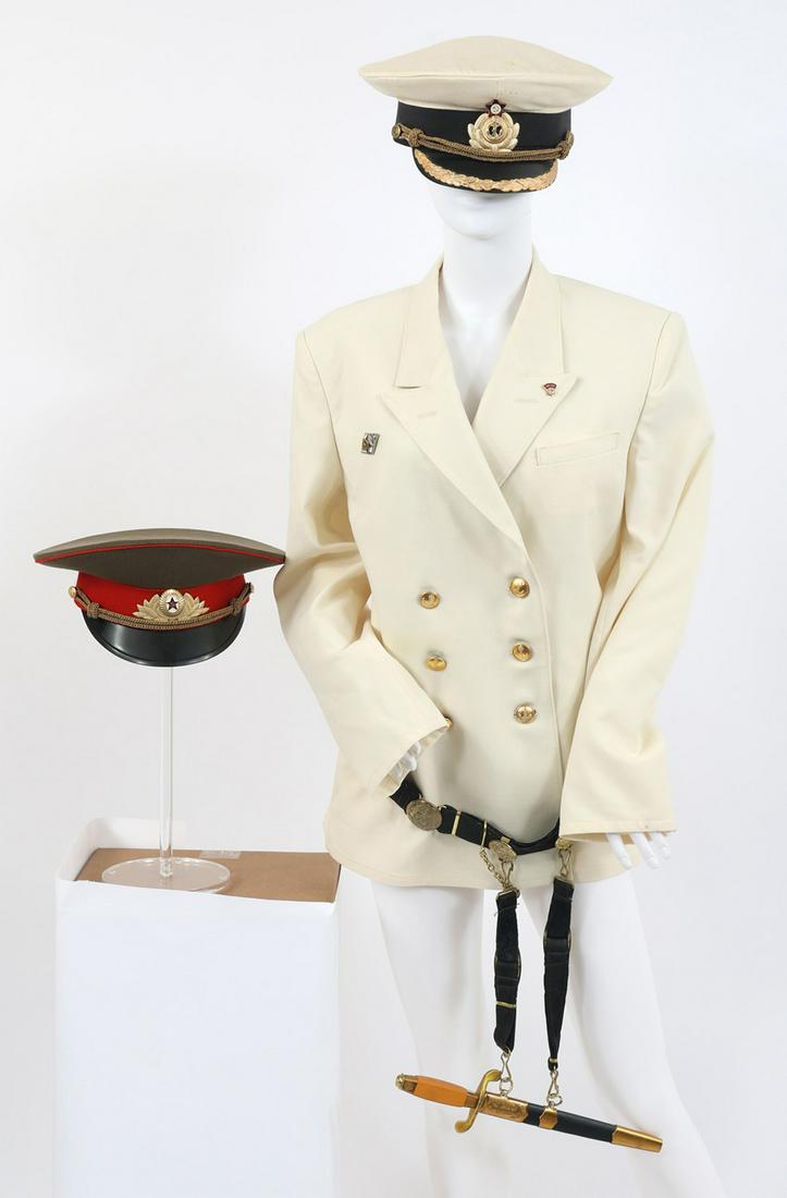 COLD WAR ERA SOVIET NAVAL OFFICER UNIFORM (1 of 14)