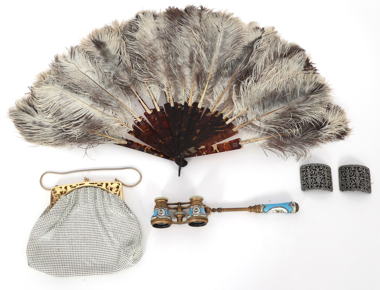 LADIES FASHION ACCESSORIES - OPERA GLASSES, PURSE (1 of 12)