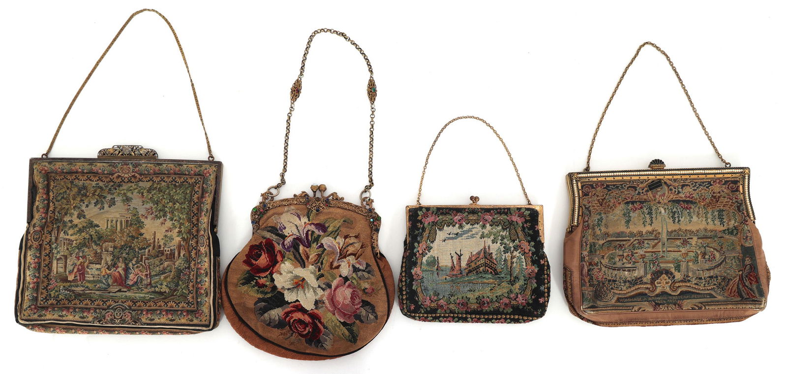 PETIT POINT EMBROIDERED HANDBAGS (1 of 7)