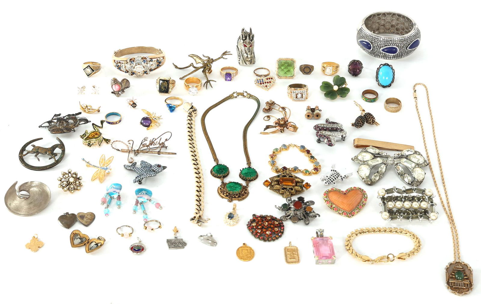 COSTUME JEWELRY - BRACELETS, NECKLACES, RINGS, & MORE (1 of 6)
