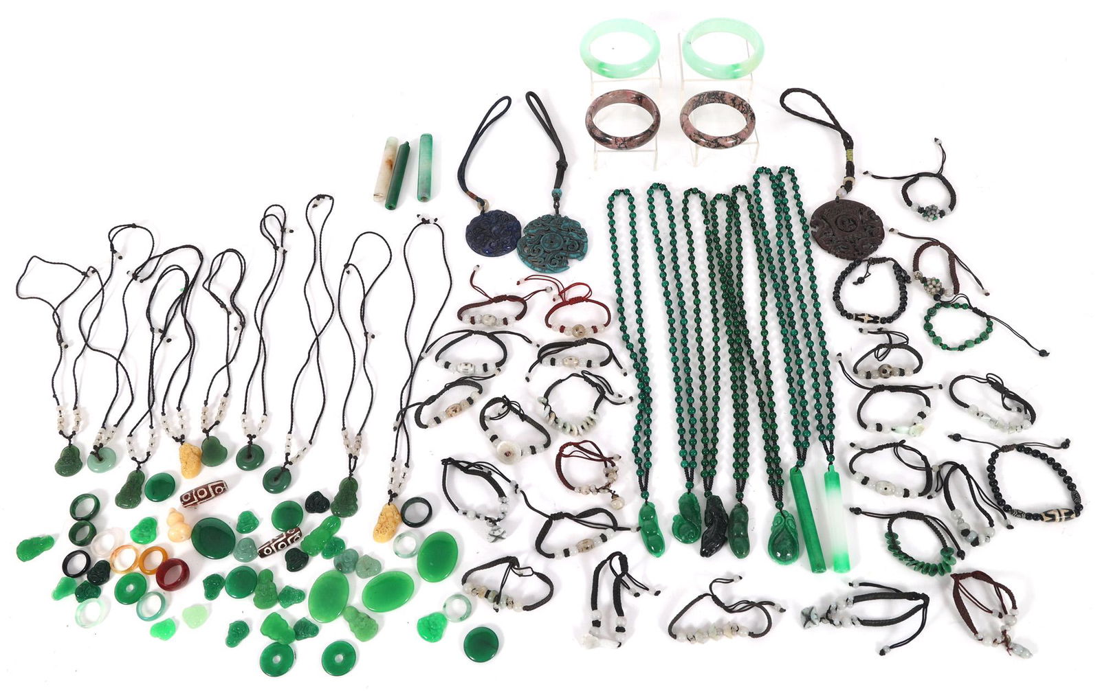 STONE COSTUME JEWELRY & CHARMS (1 of 8)