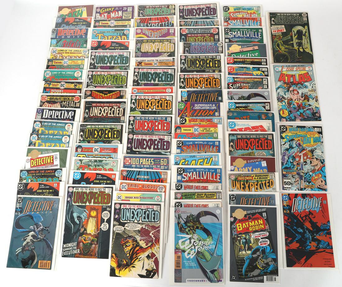 DC COMIC BOOKS - UNEXPECTED, TARZAN, ATLAS (1 of 4)
