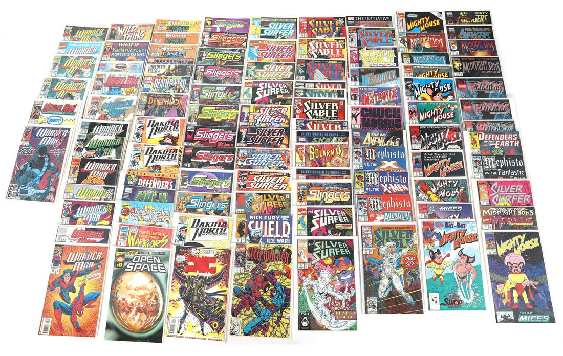 MARVEL COMICS - MORBIUS, SILVER SURFER, SLINGERS (1 of 6)