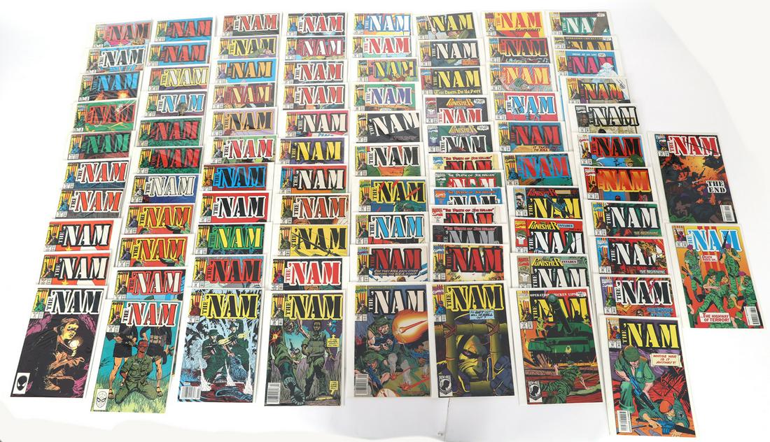 MARVEL THE 'NAM COMIC BOOKS (1 of 3)