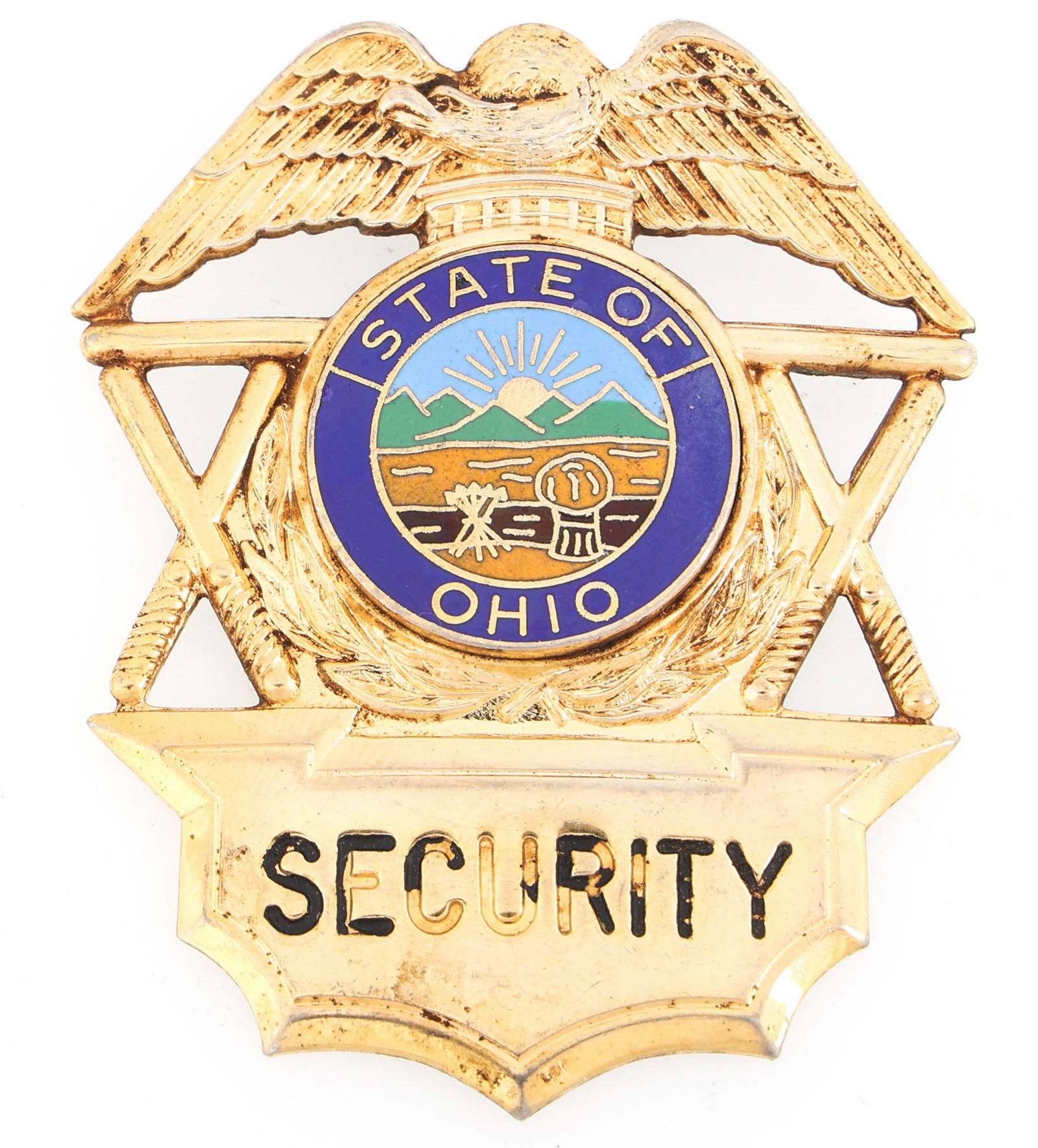 OHIO SECURITY BADGE (1 of 2)