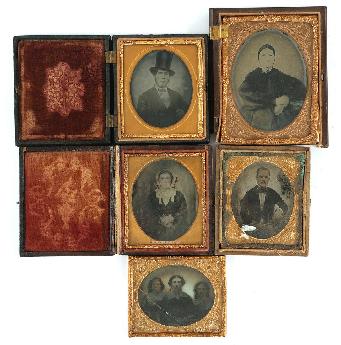 1/4 & 1/6 PLATE AMBROTYPE PHOTOGRAPHS (1 of 7)