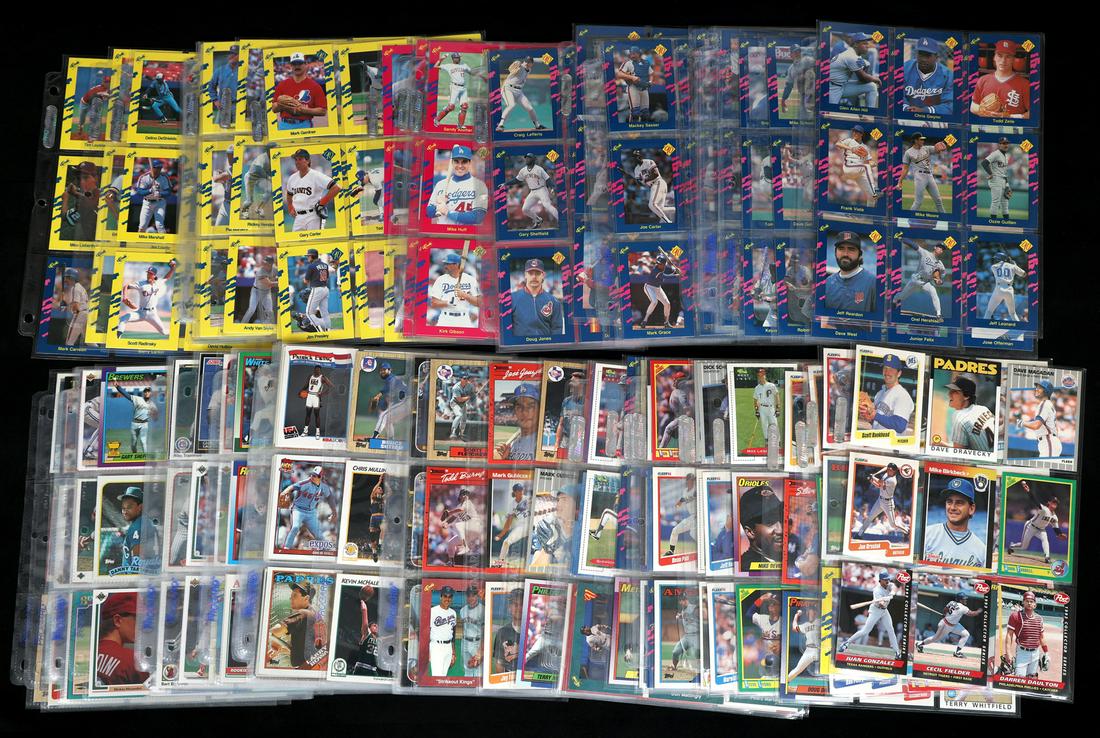 1986-1993 BASEBALL TRADING CARDS (1 of 6)