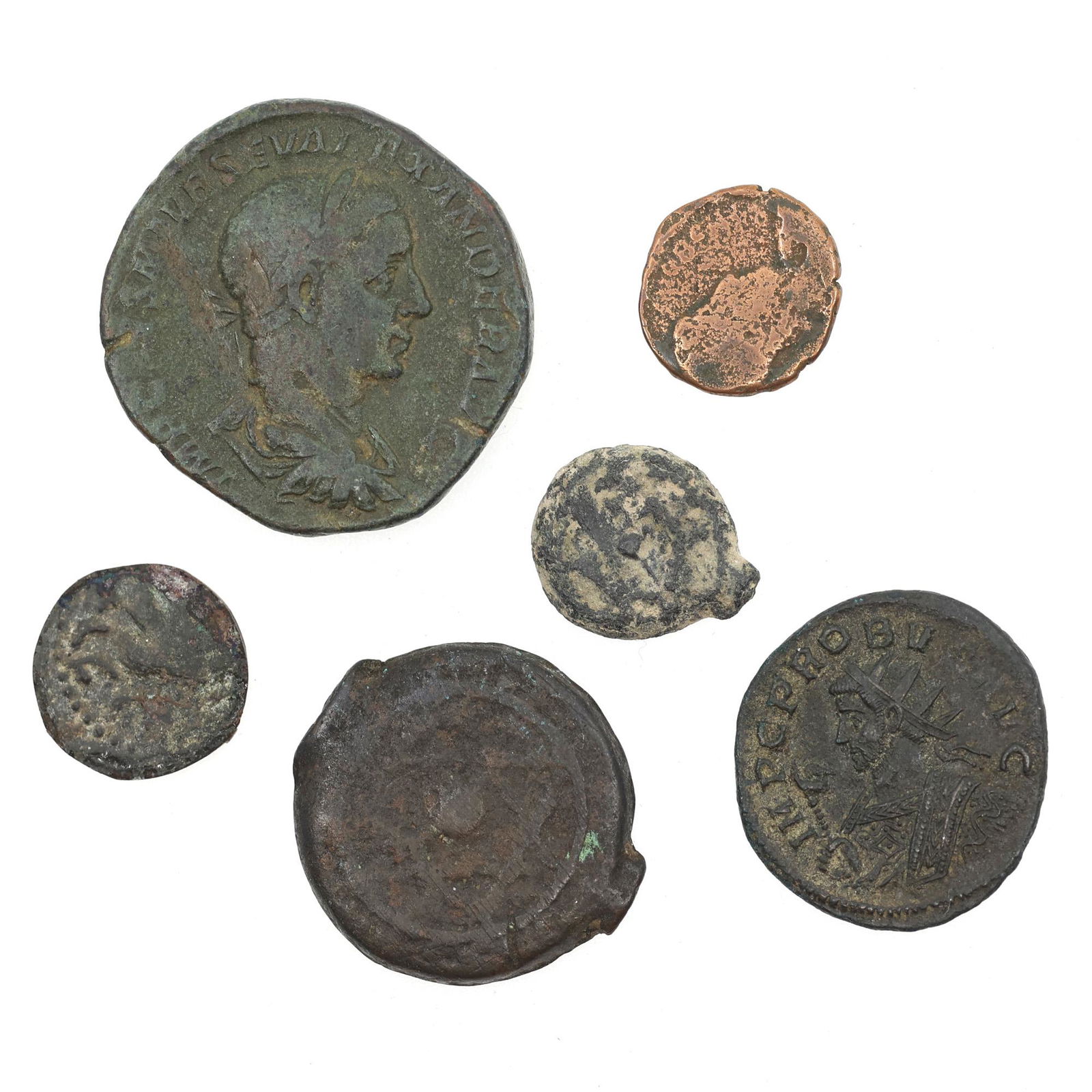 ANCIENT COINS - LOT OF 5 (1 of 2)