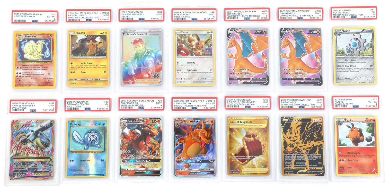 POKEMON CARDS 1999 TO 2020 PSA GRADED (1 of 4)
