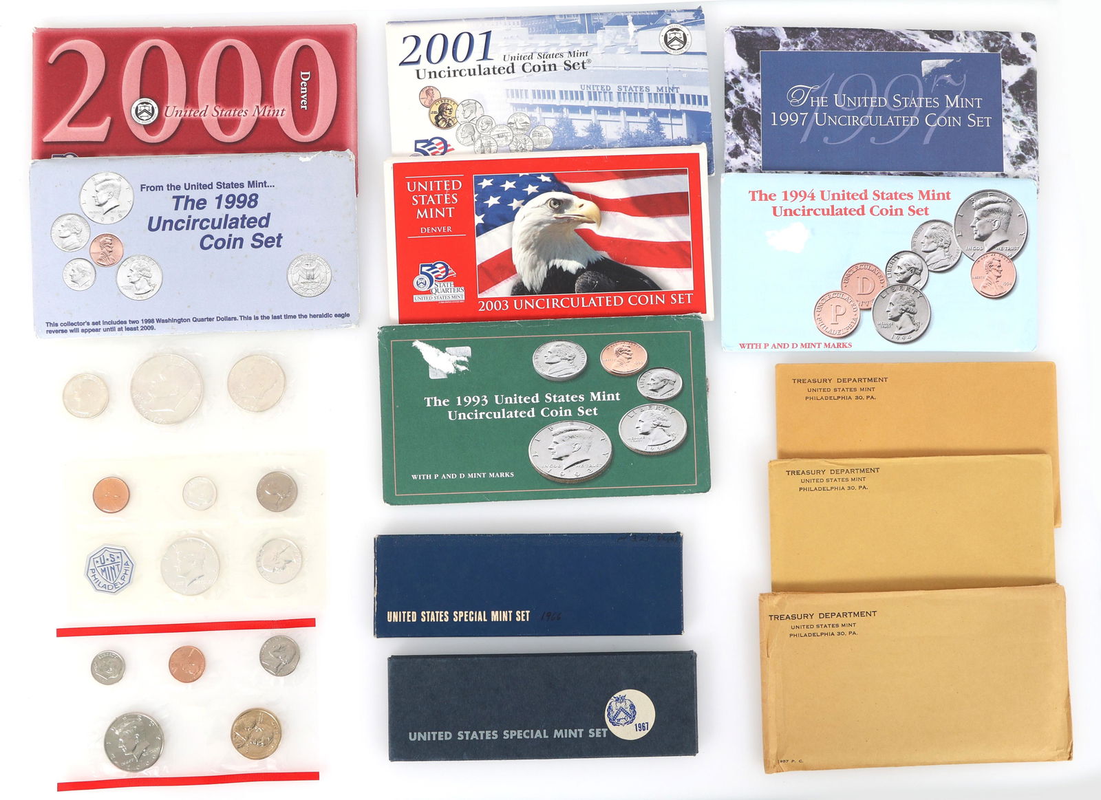 US UNCIRCULATED MINT SETS & SPECIAL SETS (1 of 6)
