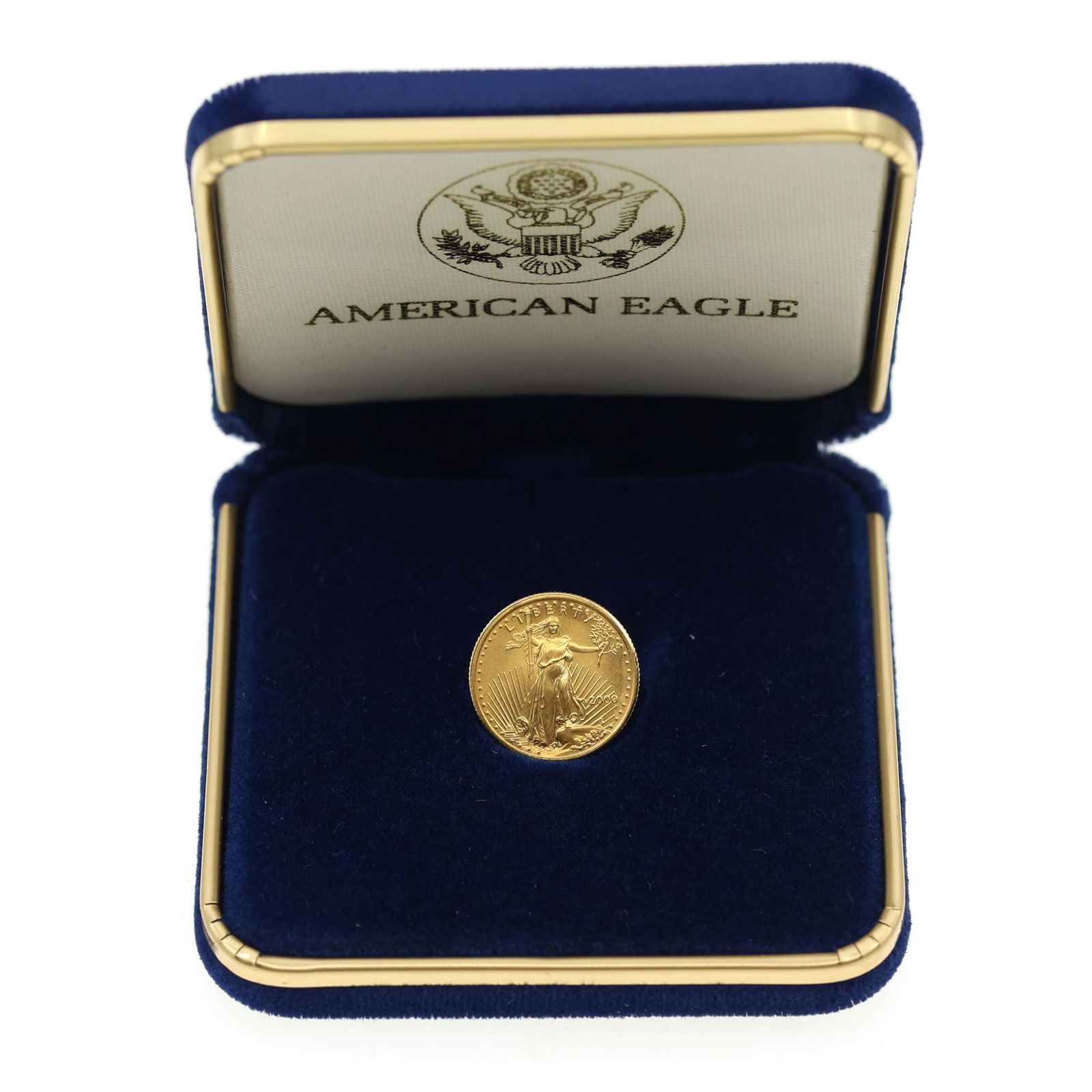 2009 $5 AMERICAN EAGLE 1/10 OZ .999 FINE GOLD COIN (1 of 4)