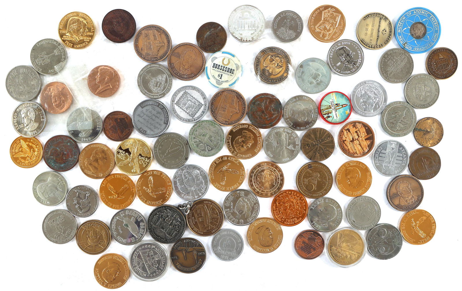 EXONUMIA TOKENS & MEDALS (1 of 5)