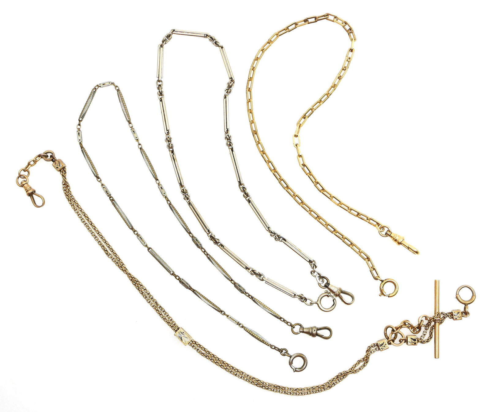 GOLD-FILLED POCKET WATCH FOBS (1 of 3)