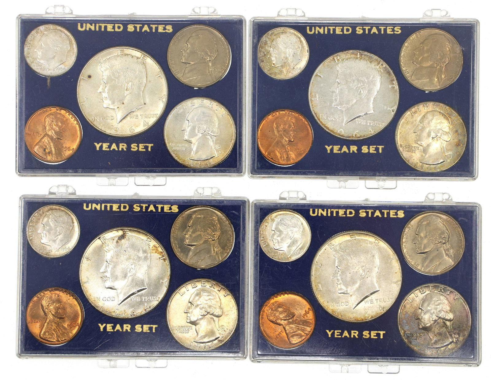 1964 UNITED STATES SILVER YEAR SETS (1 of 2)