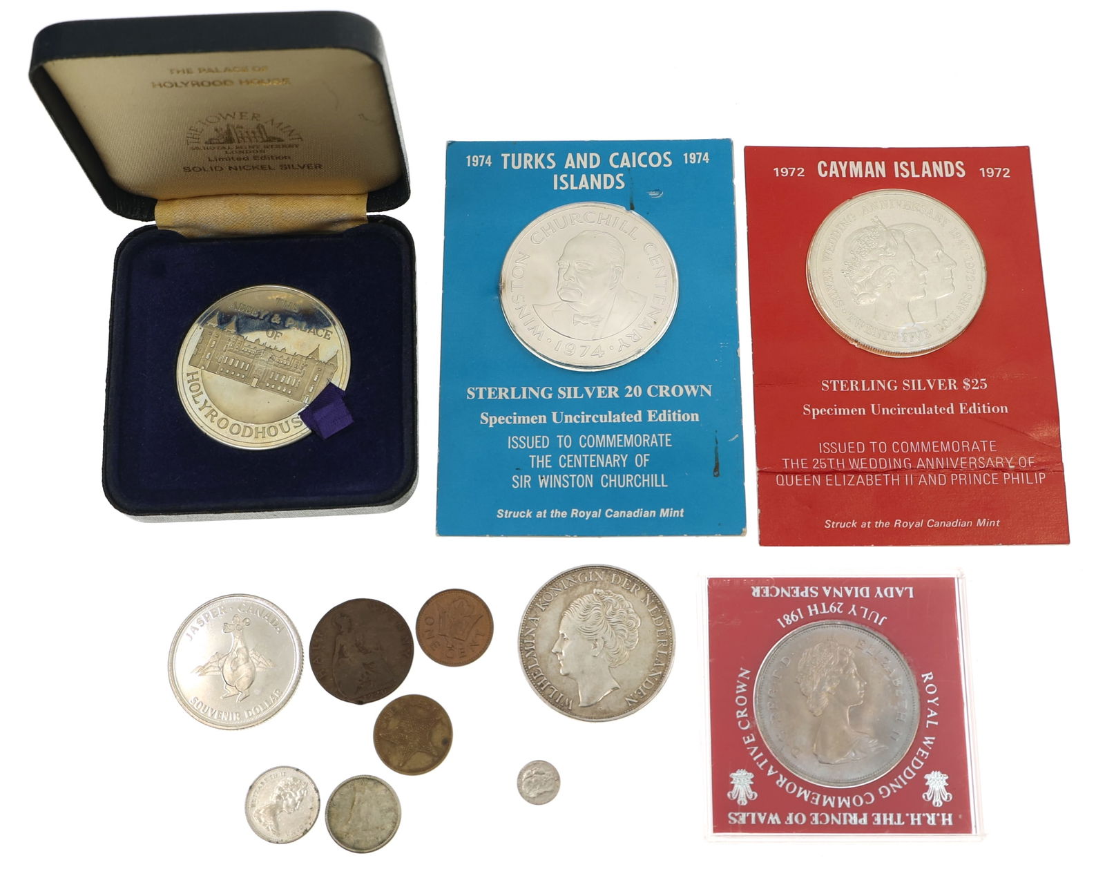 FOREIGN COINS & MEDALS - SILVER & TOKENS (1 of 5)