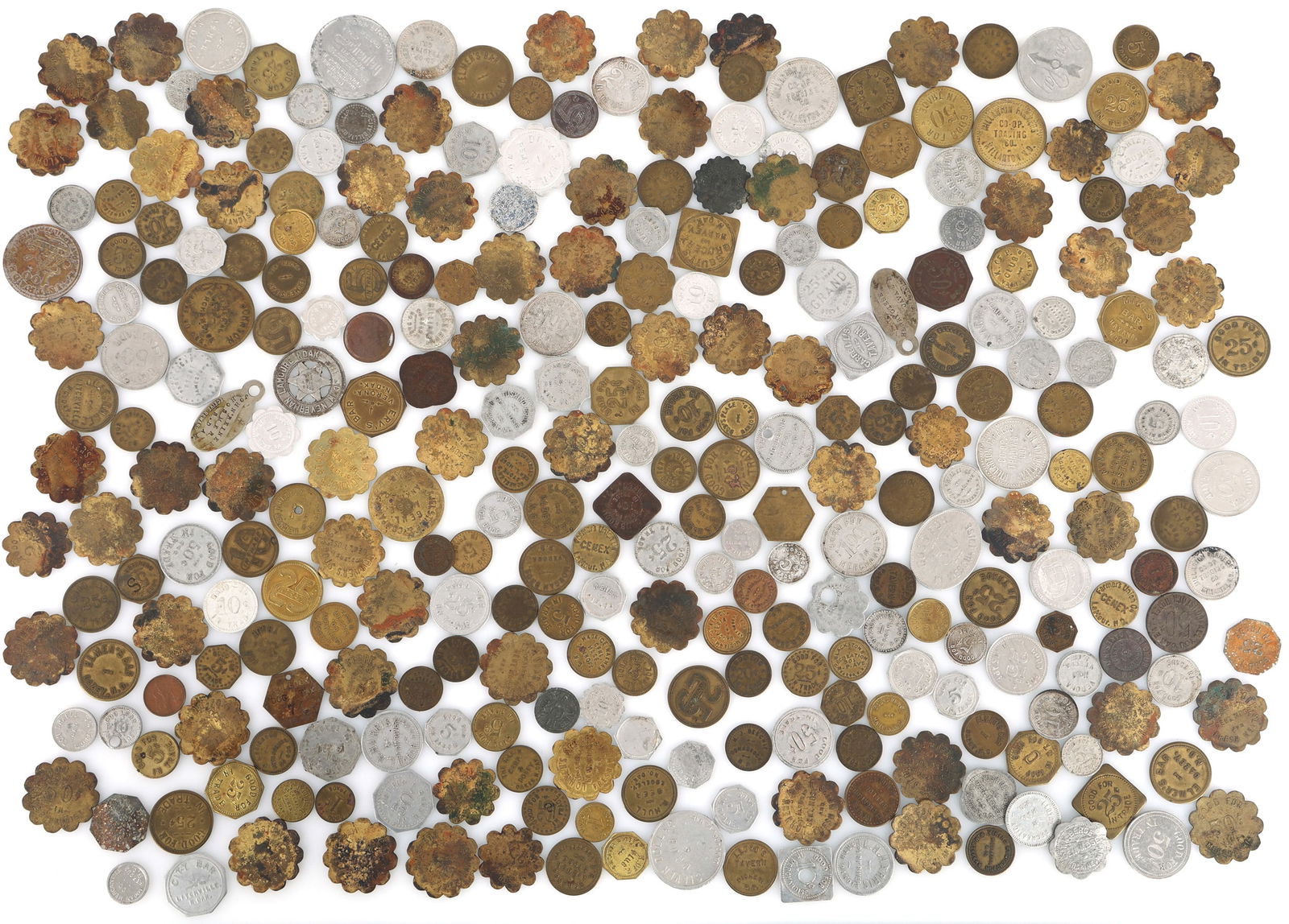 EXONUMIA TRADE TOKENS 250+ (1 of 10)