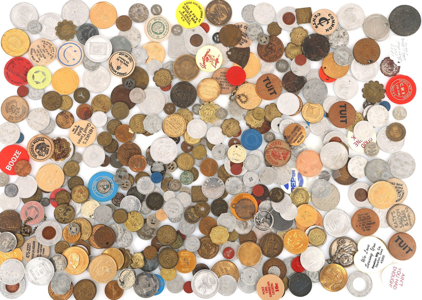 EXONUMIA TOKENS TAX, TRADE, TRANSIT, COMEMM & MORE 400+ (1 of 10)