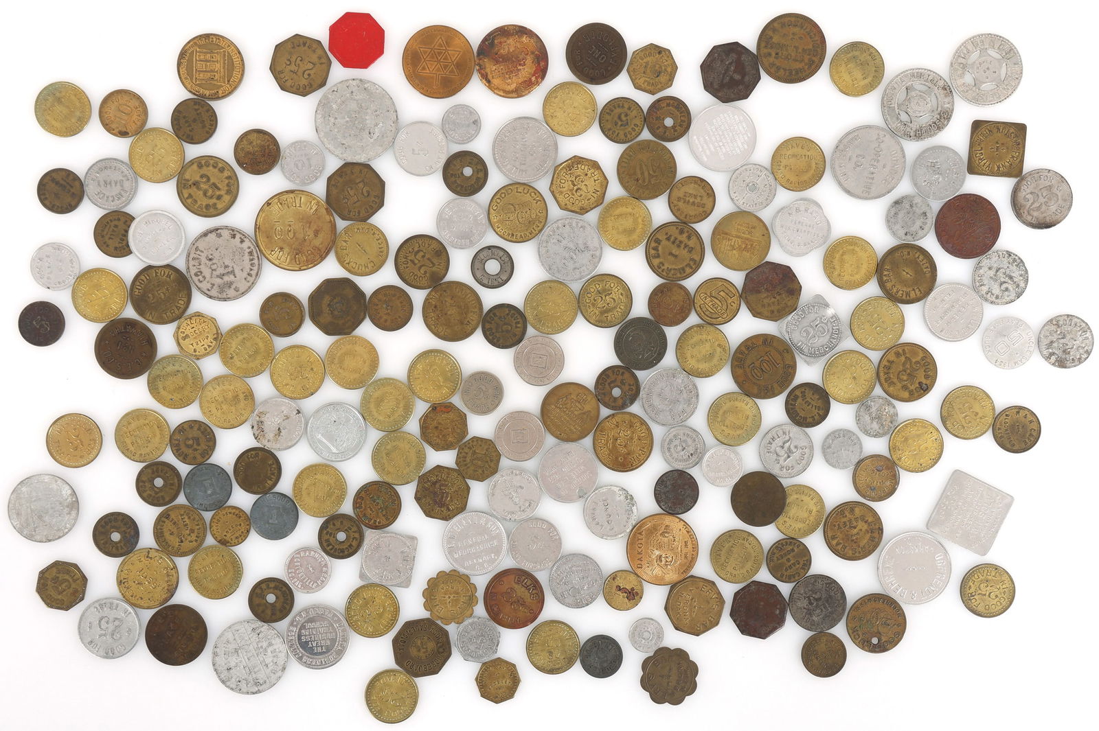 EXONUMIA TRADE BUSINESS TOKENS 150+ (1 of 7)