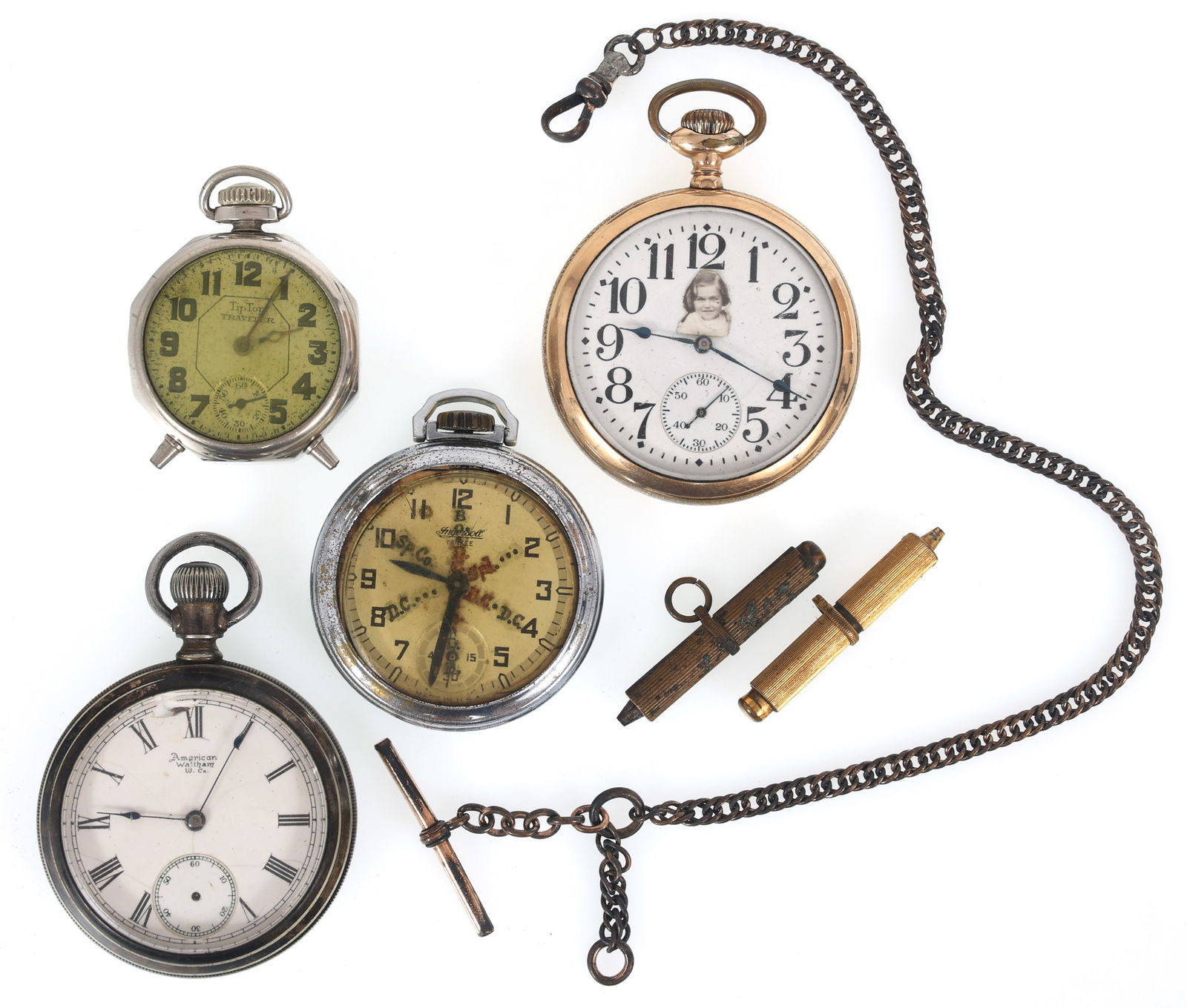 MEN'S POCKET WATCHES FOR PARTS OR REPAIR (1 of 6)