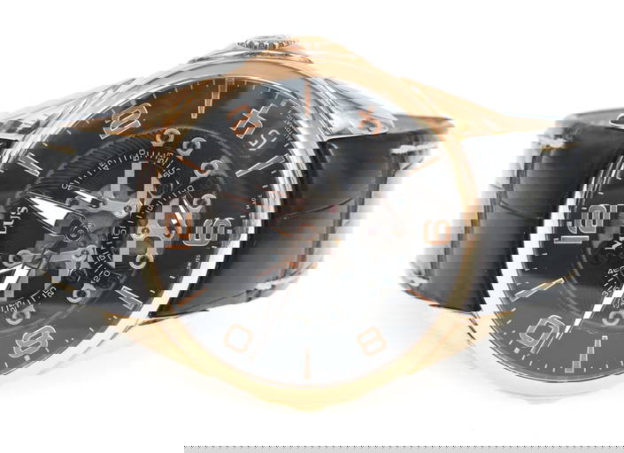 Milus Tirion Tri Retrograde 18k Gold Case Wristwatch