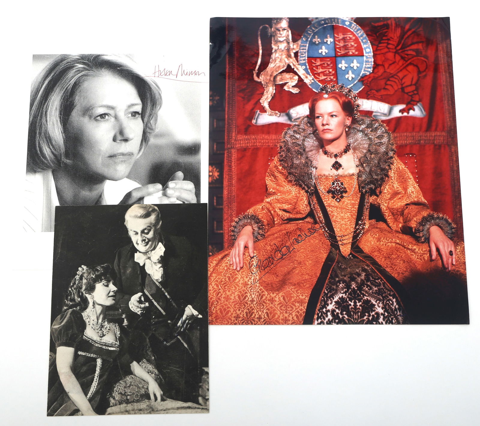 ACTOR AUTOGRAPHS - MIRREN, CALLAS, JACKSON (1 of 7)