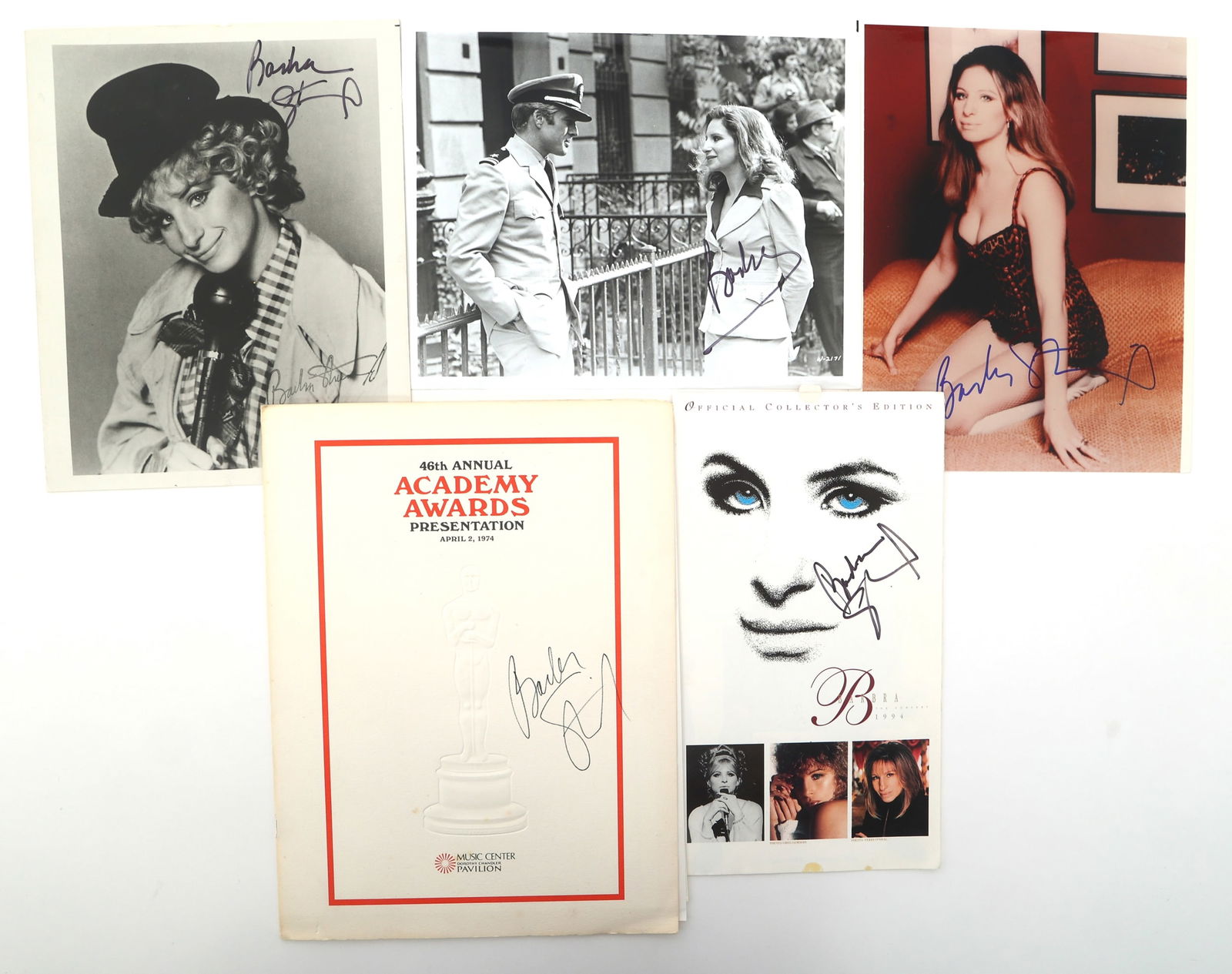 BARBRA STREISAND SIGNED MEMORABILIA (1 of 4)