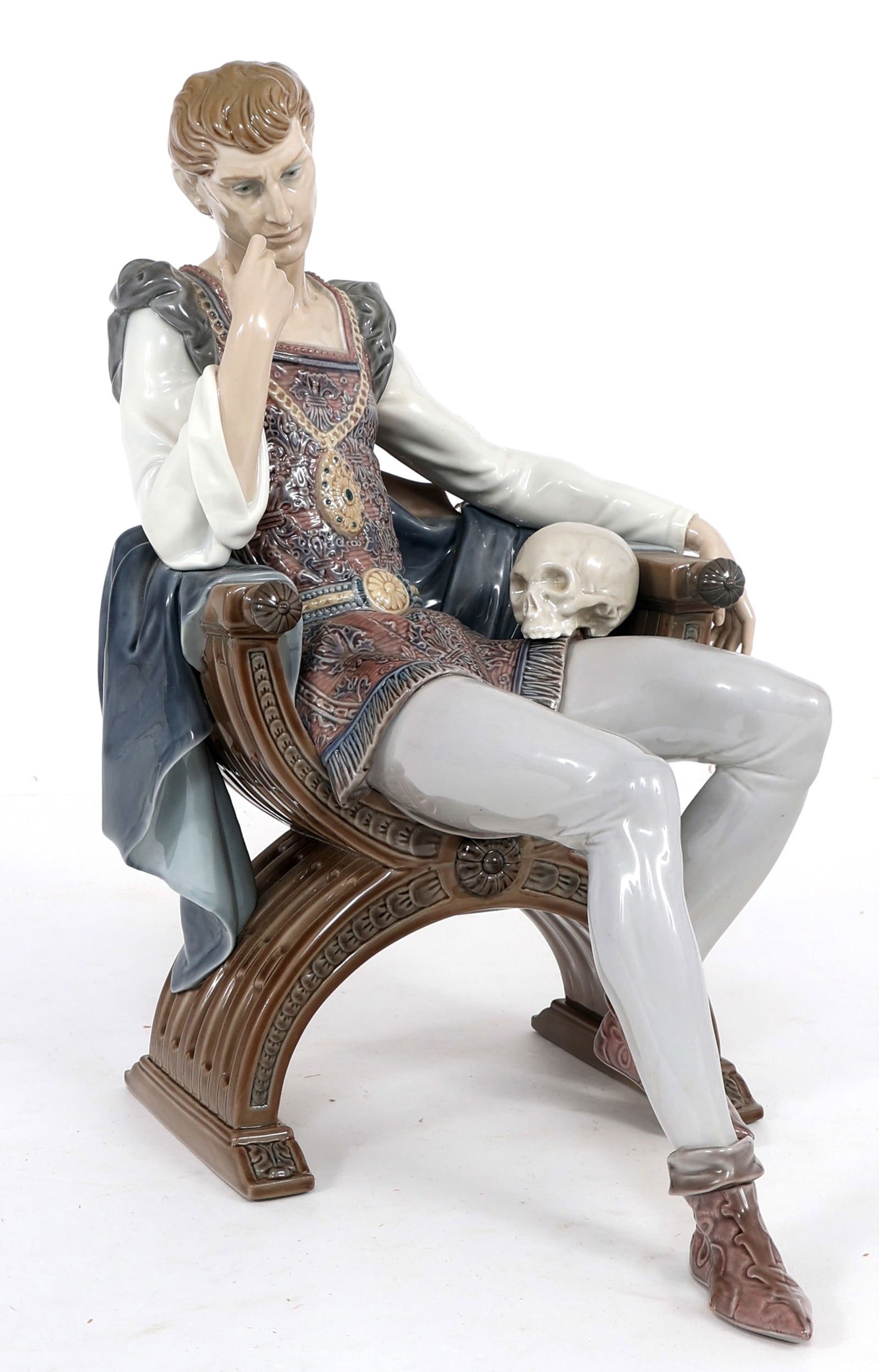 LLADRO PORCELAIN REFLECTIONS OF HAMLET 1455 FIGURINE (1 of 4)