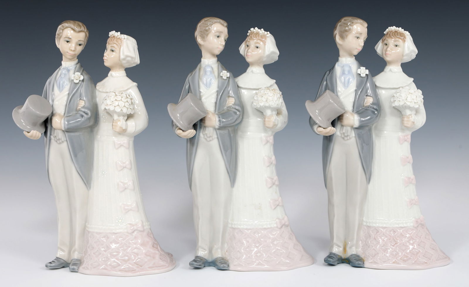 LLADRO WEDDING DAY PORCELAIN FIGURINES 4808 (1 of 8)