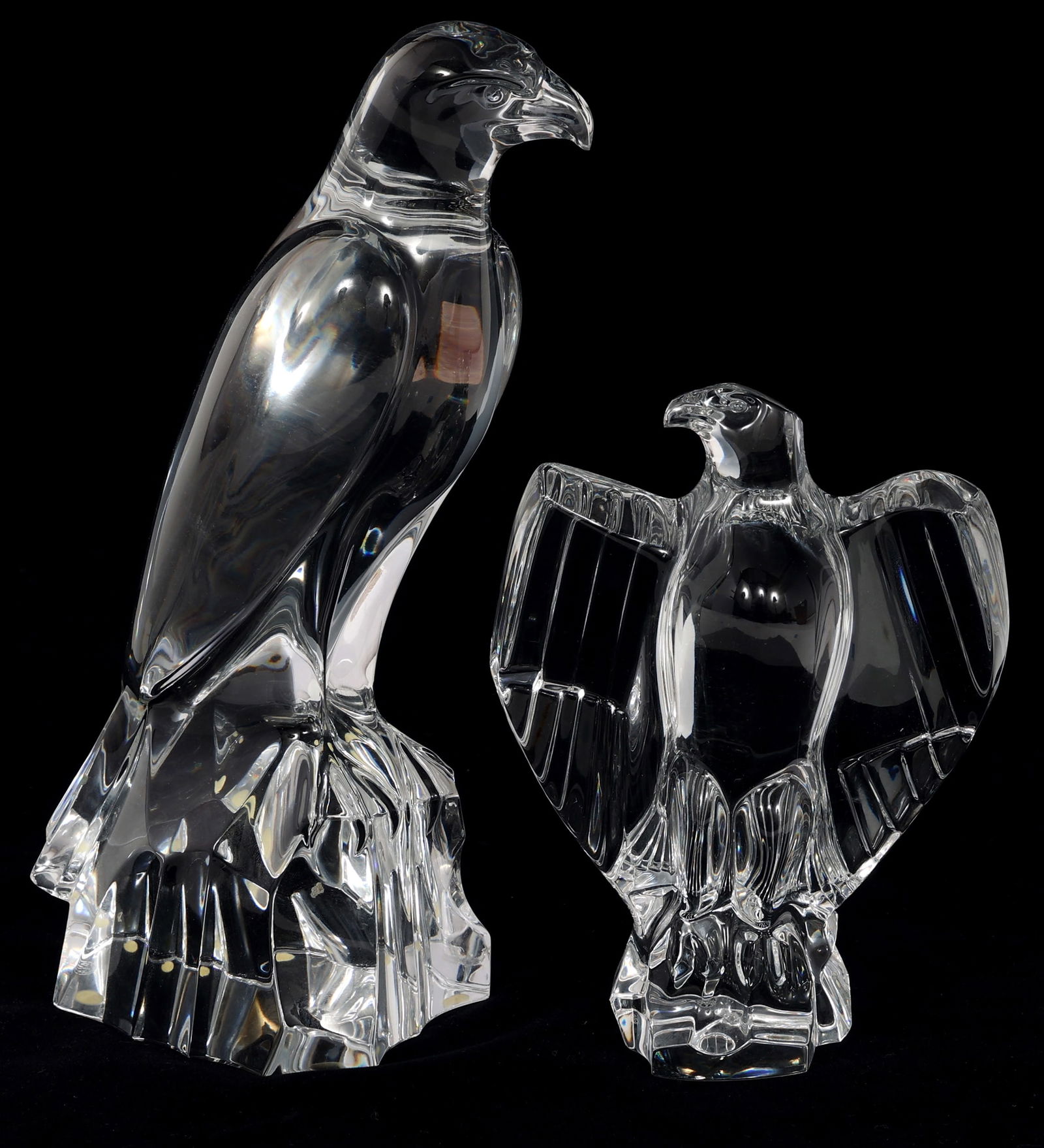 BACCARAT CRYSTAL BIRD FIGURINES (1 of 6)