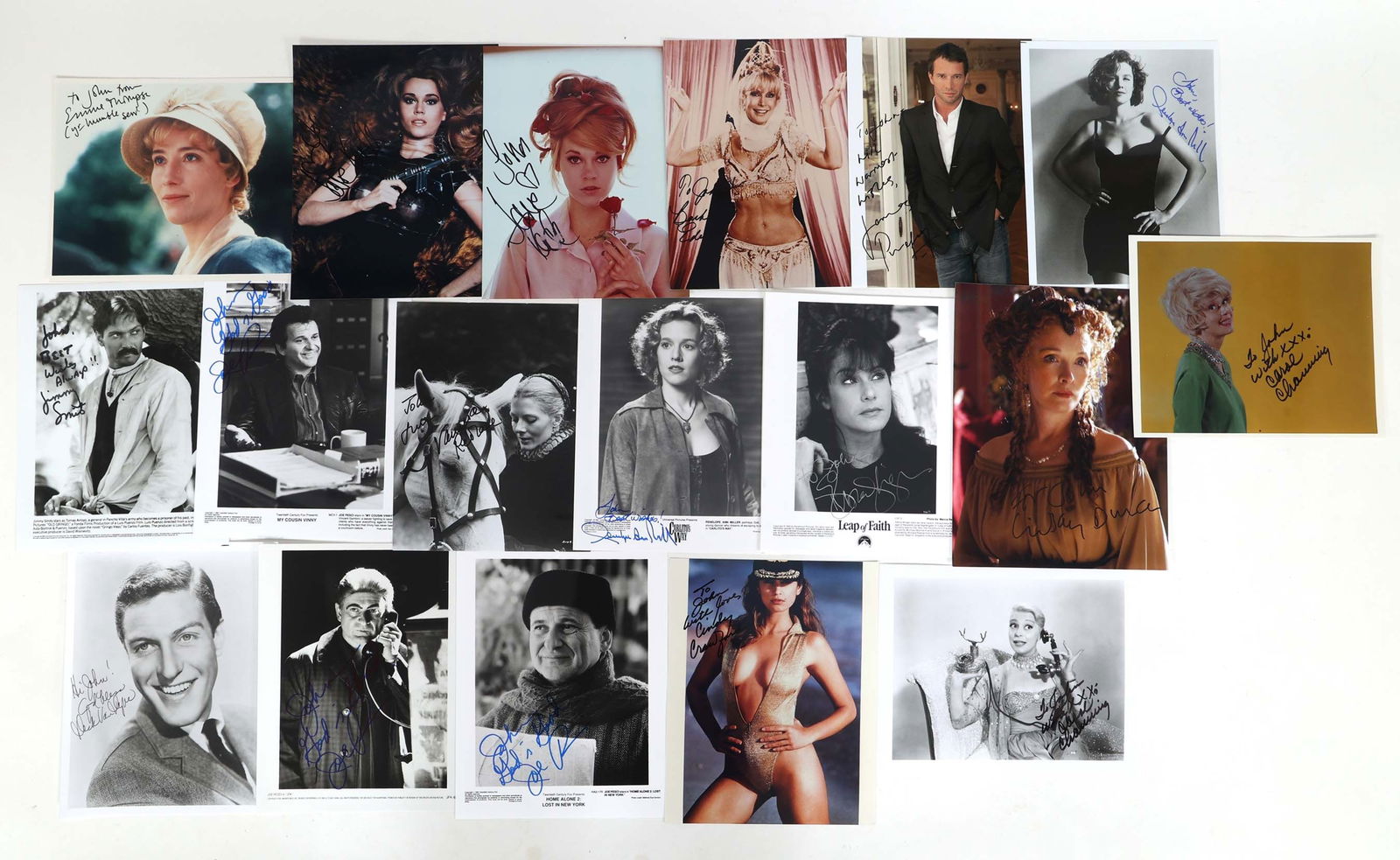 ACTOR AUTOGRAPHS - FONDA, PESCI, VAN DYKE (1 of 11)