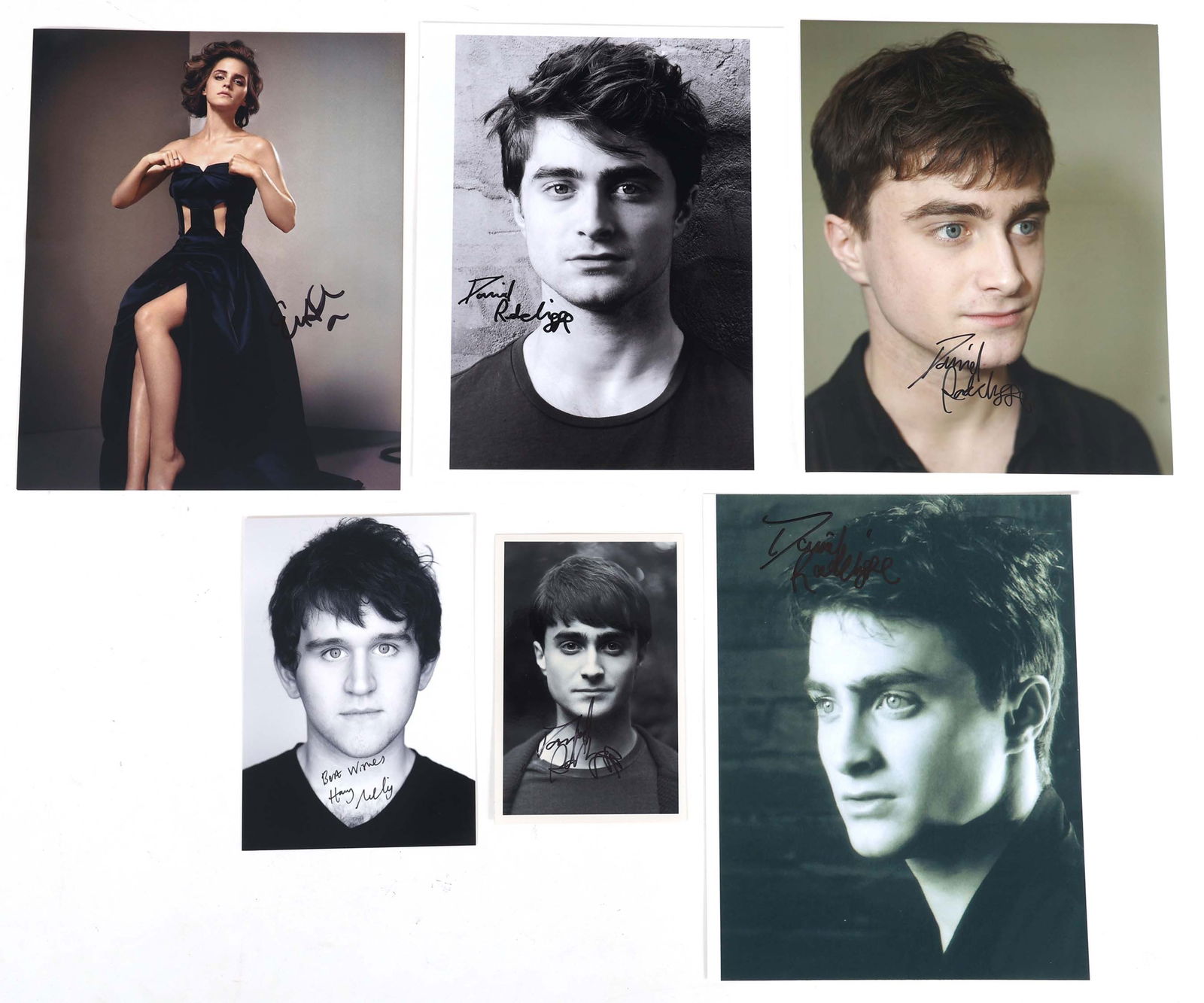 HARRY POTTER AUTOGRAPHS - RADCLIFFE, WATSON, & MELLING (1 of 6)
