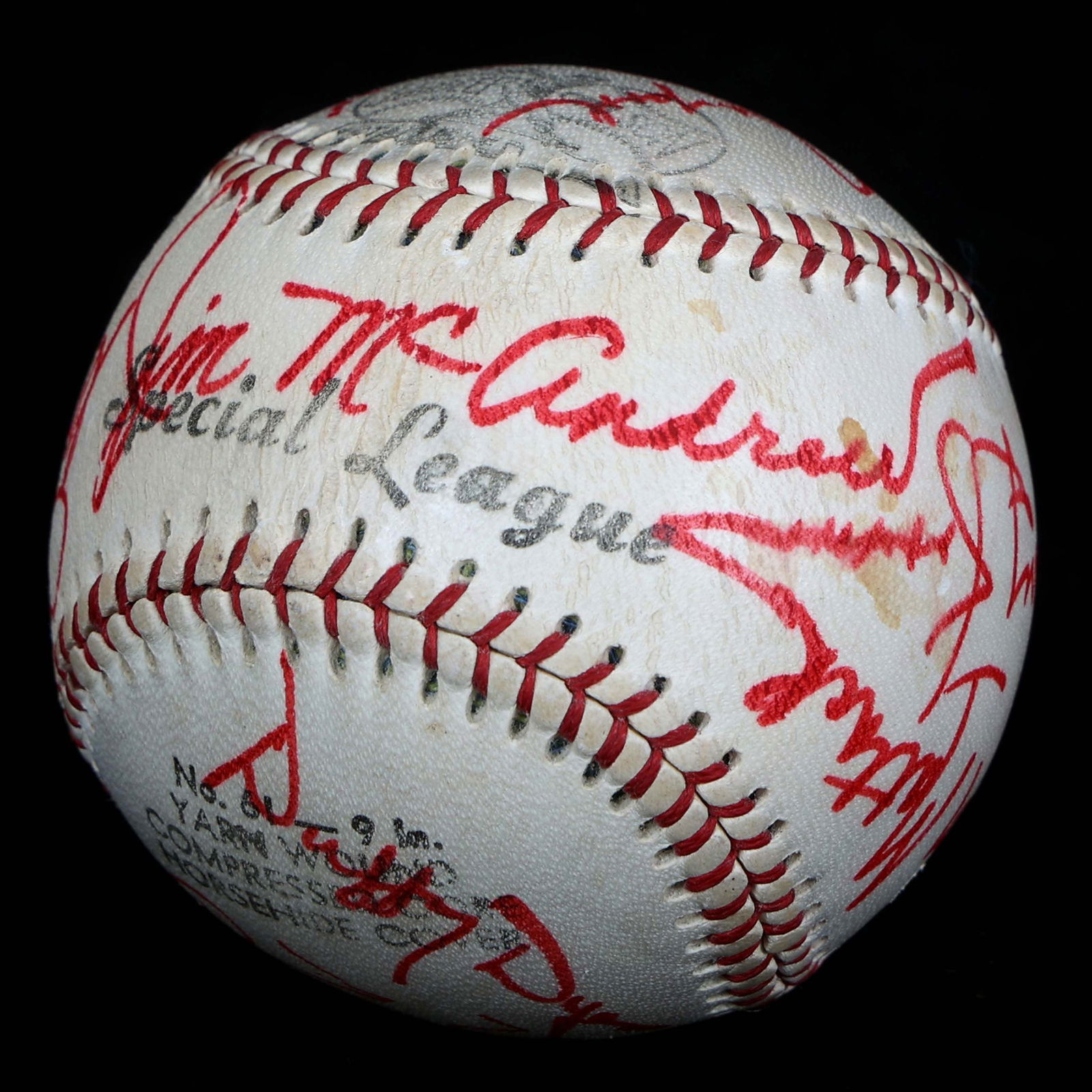 1973 NEW YORK METS TEAM AUTOGRAPH BASEBALL (1 of 7)