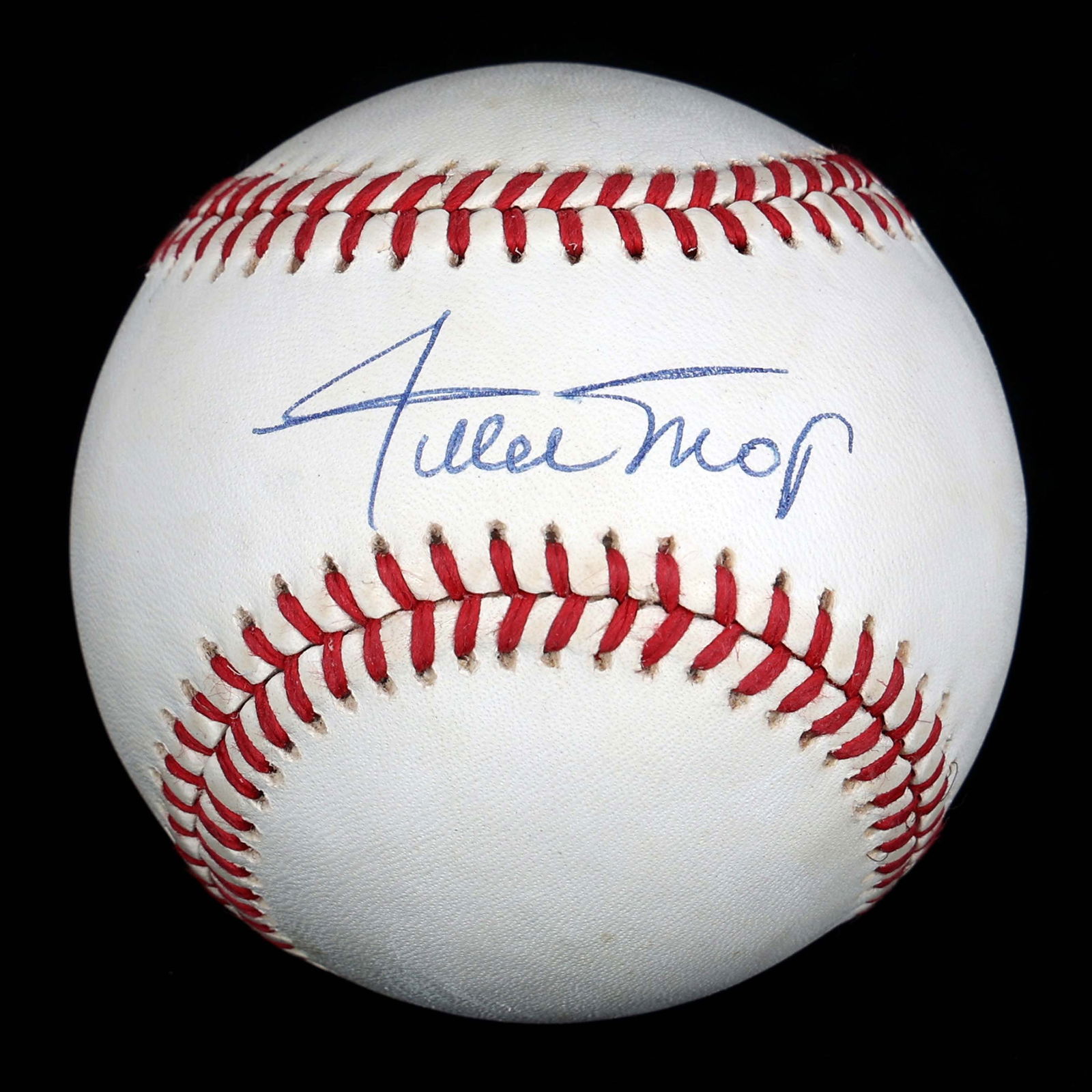 WILLIE MAYS HOF AUTOGRAPH BASEBBALL (1 of 4)