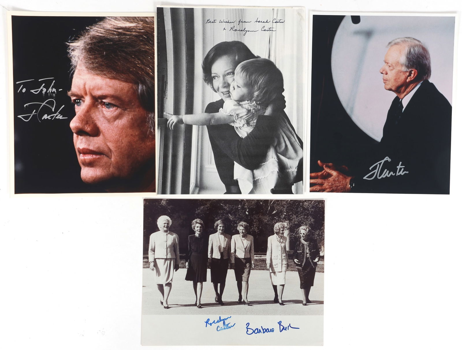 US PRESIDENT JIMMY CARTER & FIRST LADY AUTOGRAPHS (1 of 6)