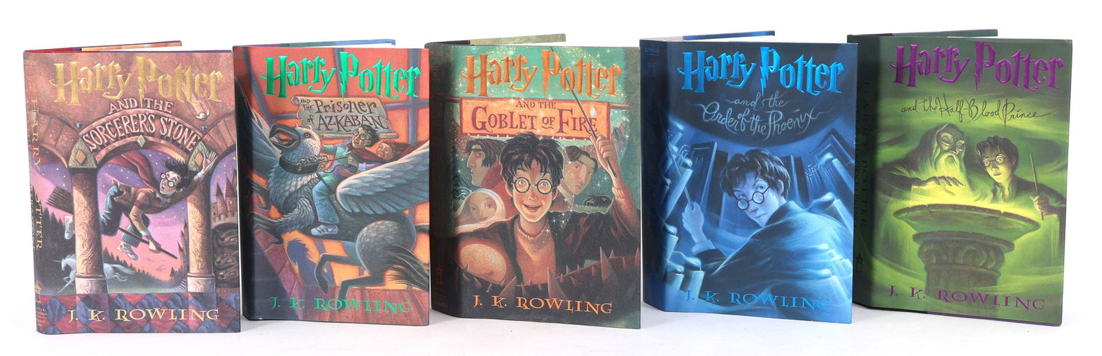 HARRY POTTER FIRST AMERICAN EDITION BOOKS (1 of 7)