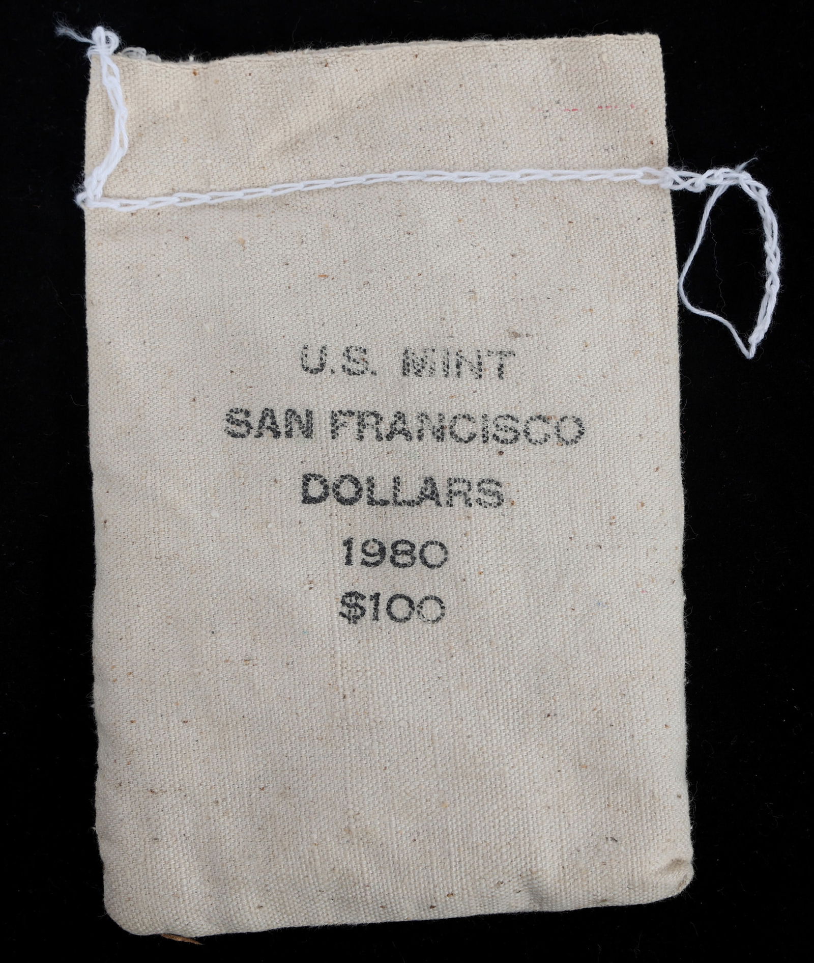 1980 US MINT $1 COINS - $100 FACE SAN FRANCISCO MINT (1 of 2)