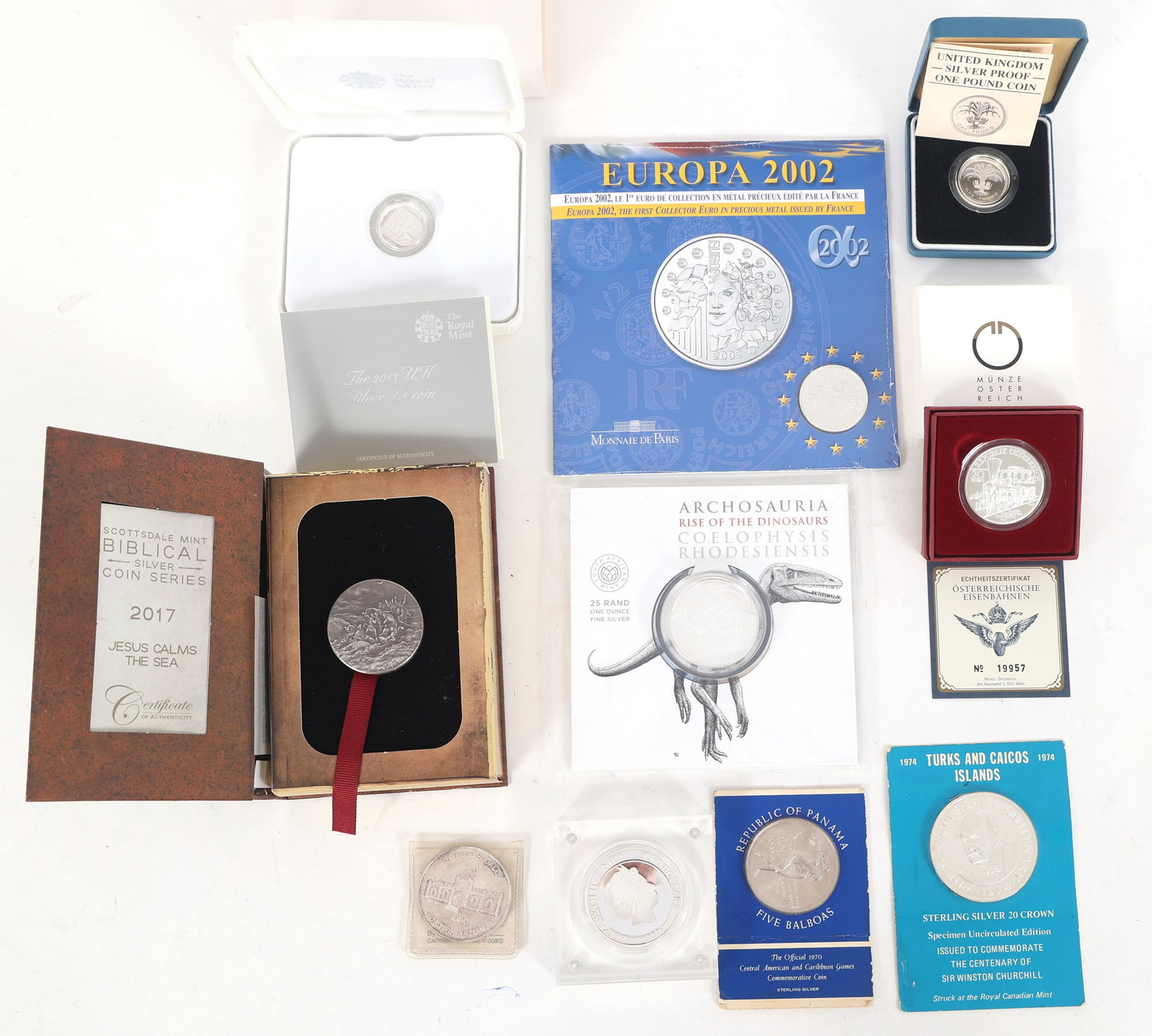 WORLD SILVER COINS & BULLION ROUNDS (1 of 7)