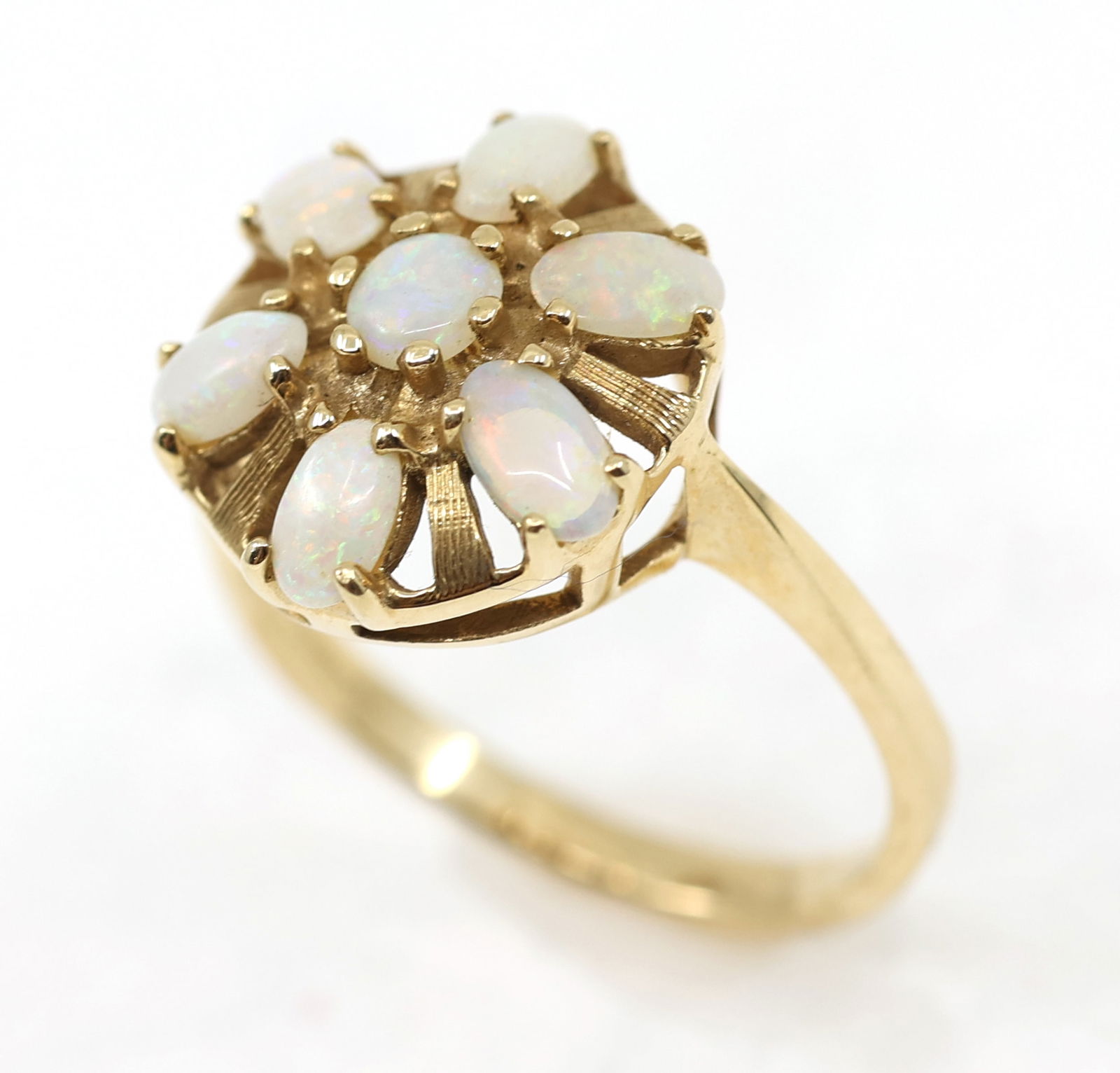 10K YELLOW GOLD OPAL FASHION RING (1 of 4)