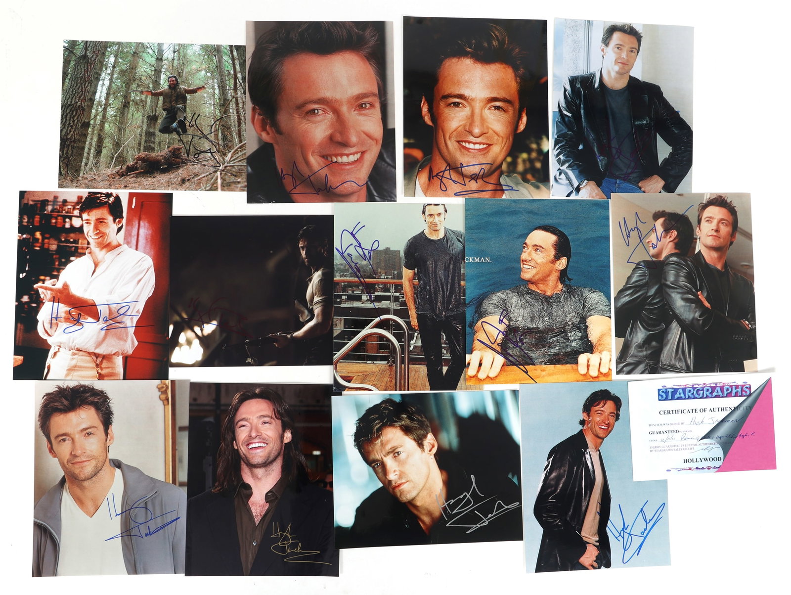 HUGH JACKMAN AUTOGRAPHED PHOTOS (1 of 10)