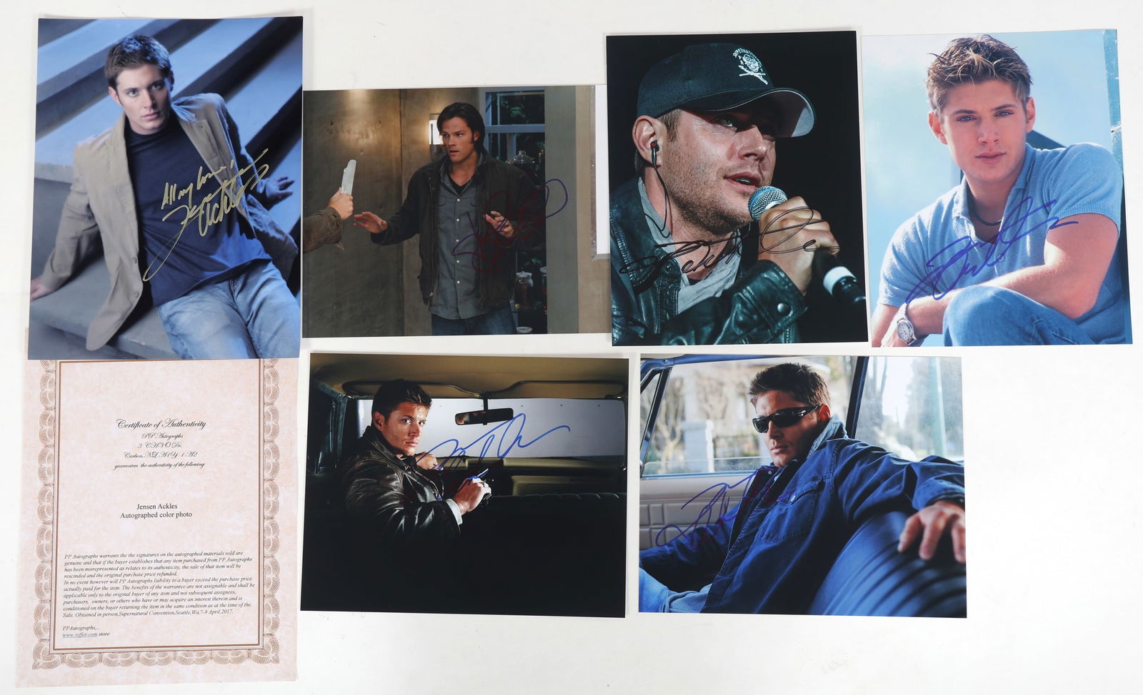 JARED PADALECKI & JENSEN ACKLES AUTOGRAPHS (1 of 6)
