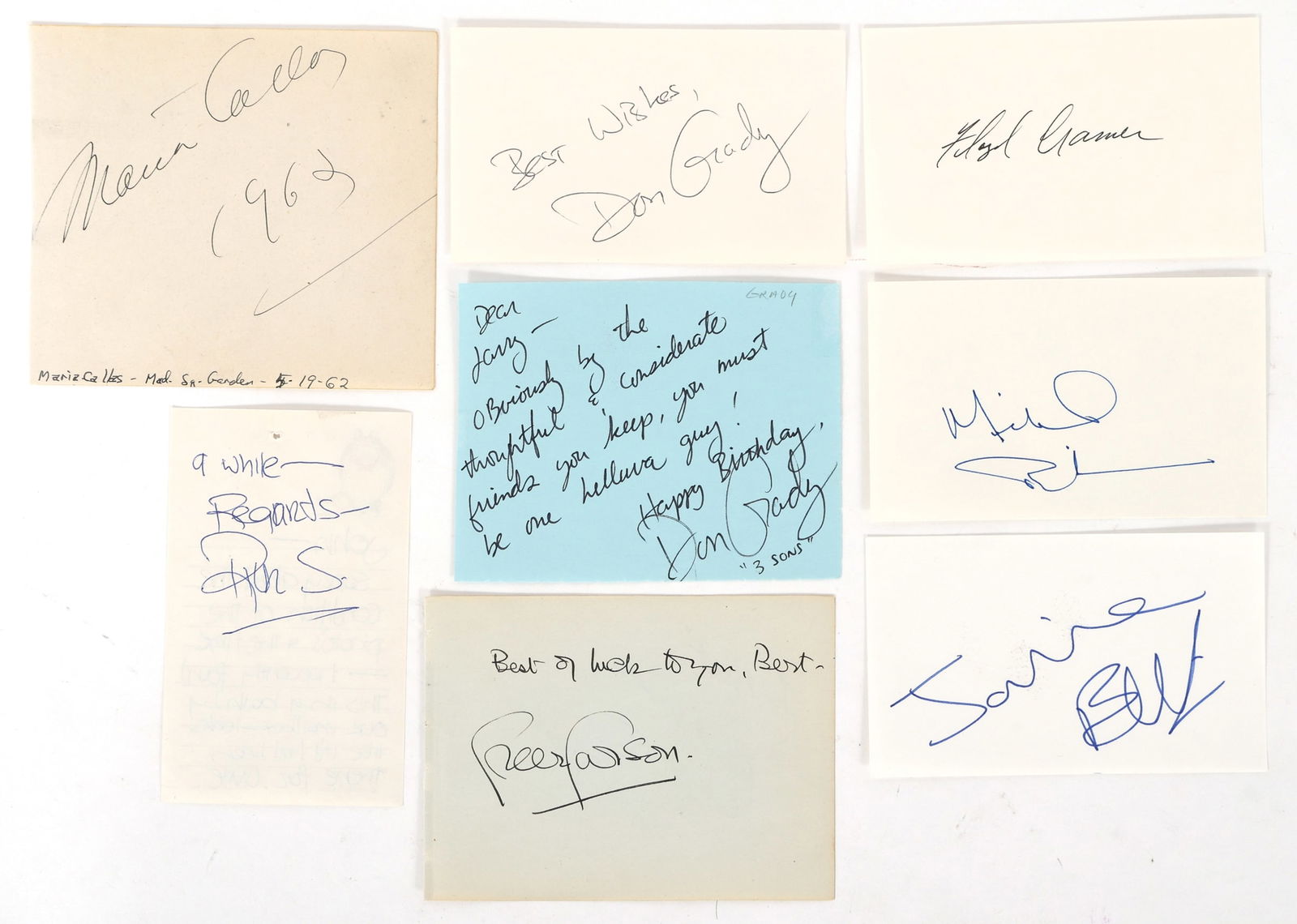 ENTERTAINER AUTOGRAPHS - RICK SPRINGFIELD, JAMIE BELL (1 of 8)