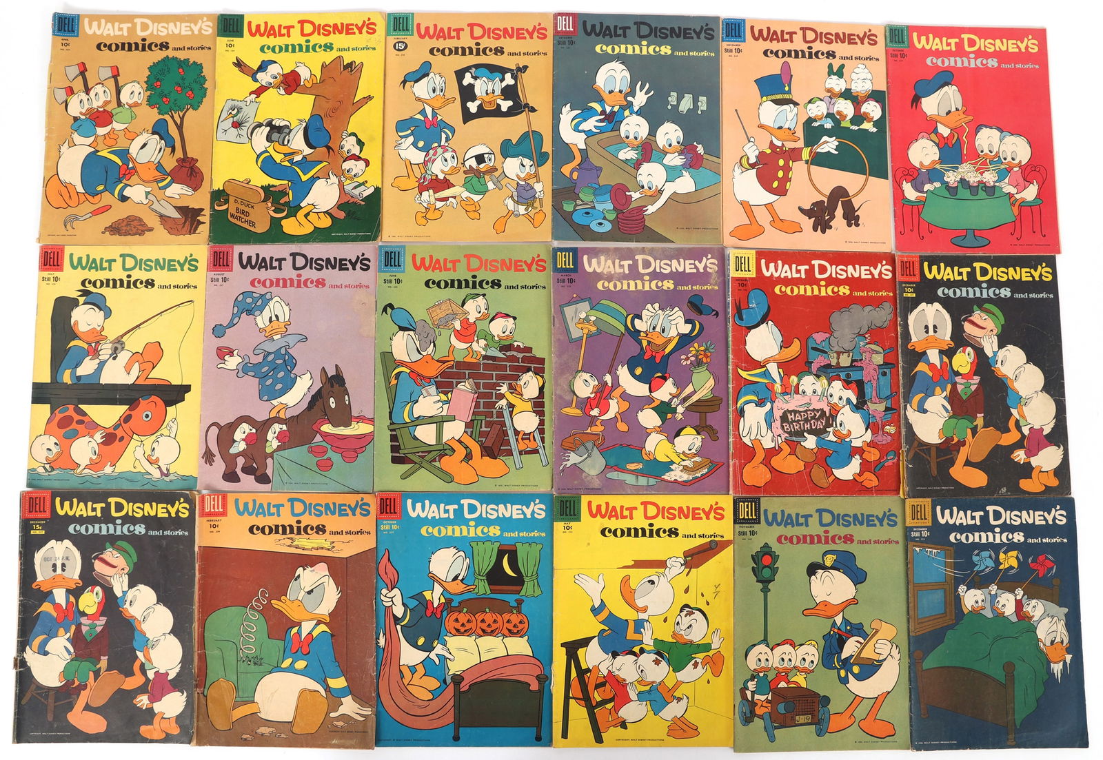 DELL WALT DISNEY COMICS & STORIES (1 of 2)