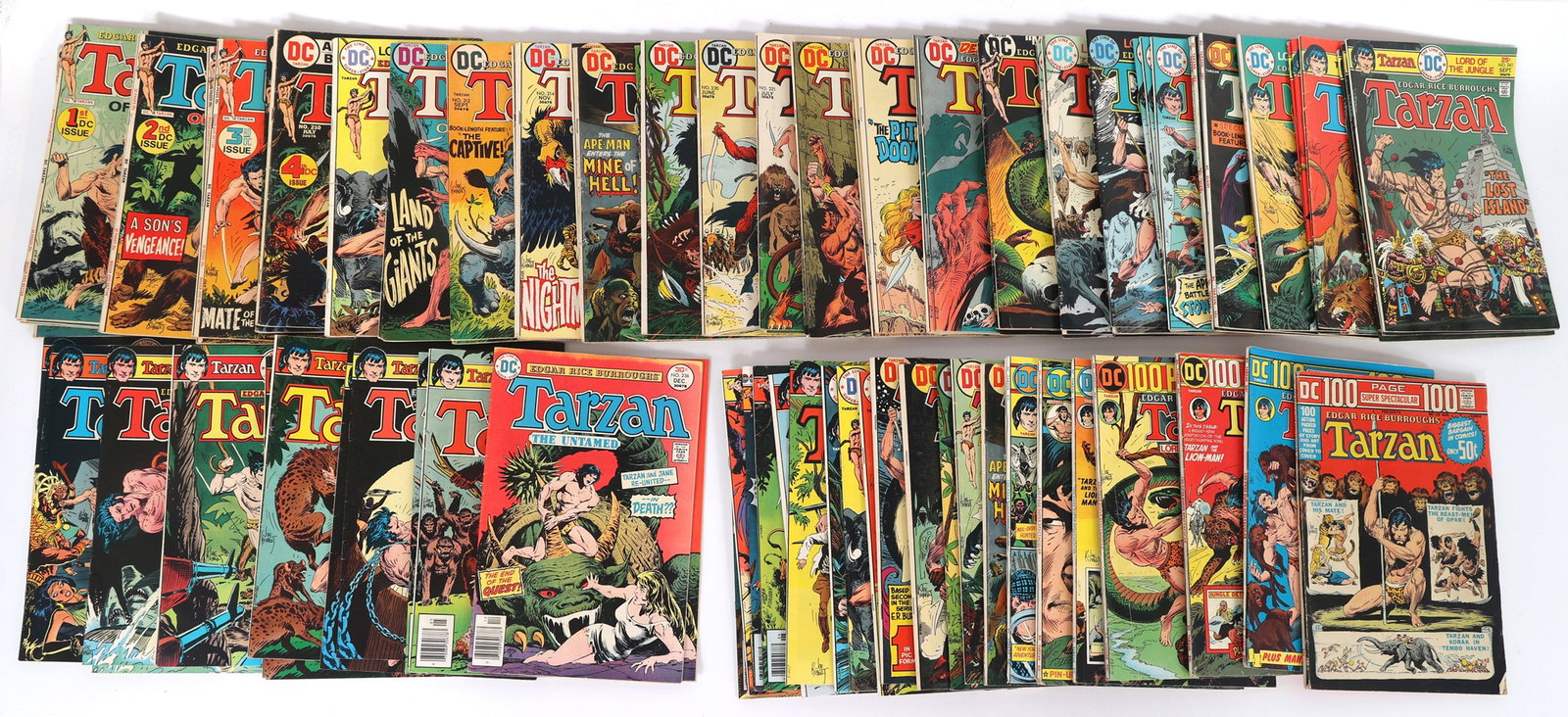 DC TARZAN COMIC BOOKS (1 of 11)