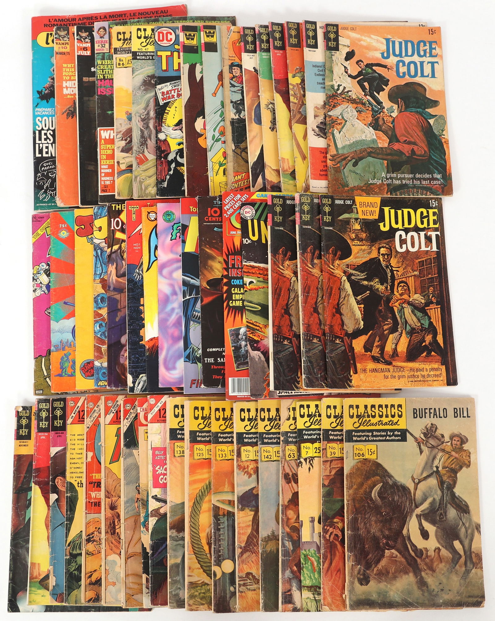 GOLD KEY, DC, CHARLTON COMICS & MAGAZINES (1 of 5)