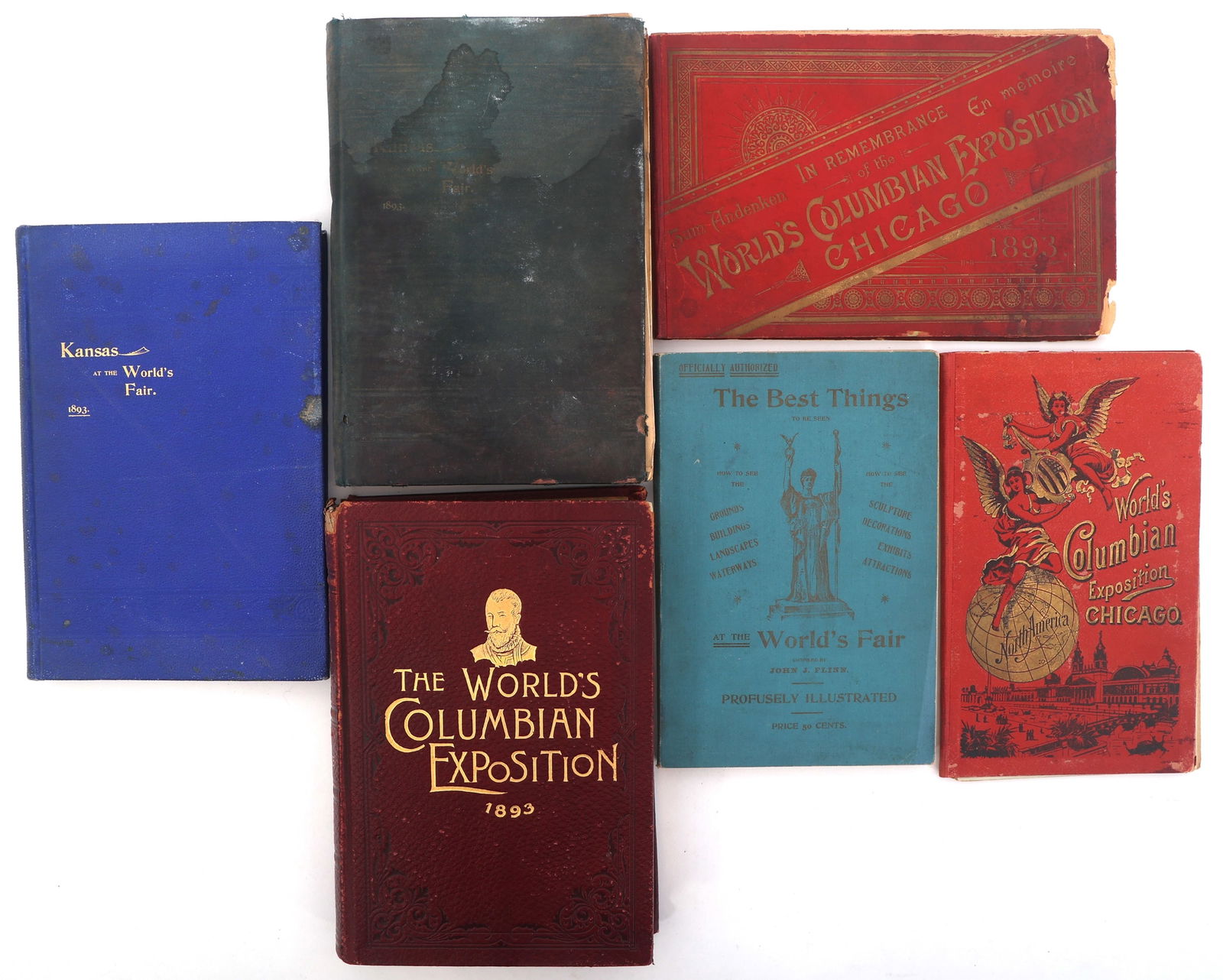 1893 WORLD'S FAIR BOOKS (1 of 11)