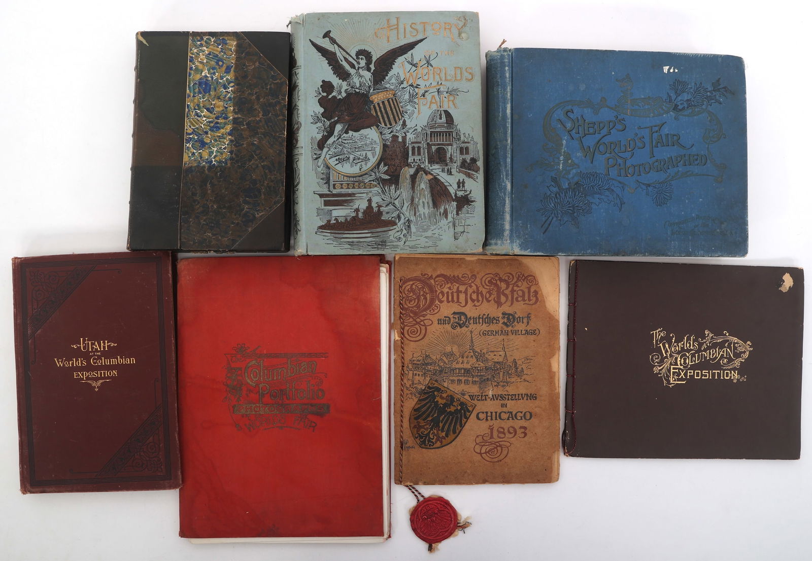 WORLD'S FAIR & COLUMBIAN EXPOSITION BOOKS (1 of 11)