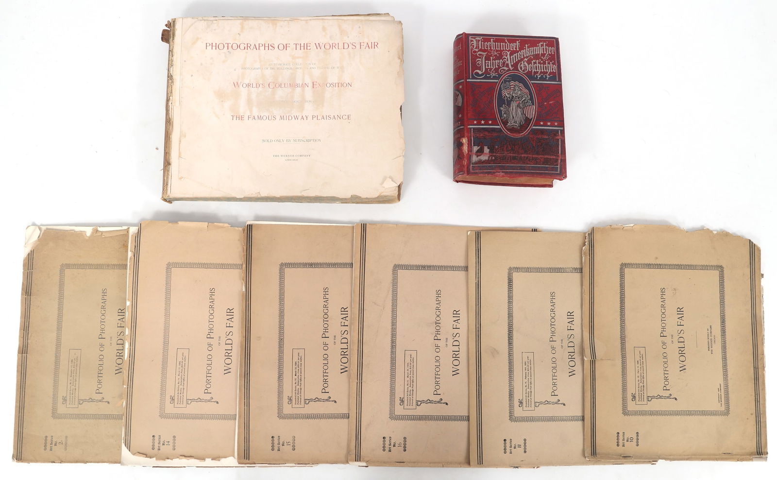 WORLD'S FAIR PHOTO PRINTS & COLUMBIAN EXPOSITION BOOK (1 of 17)