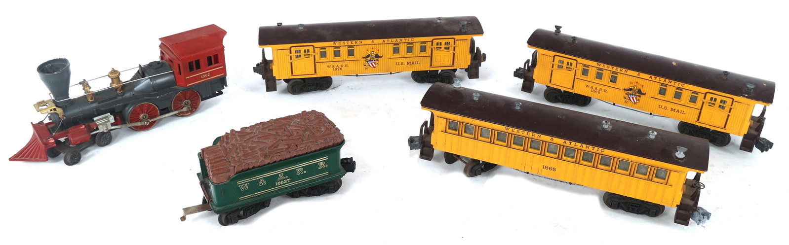Lot #46 Vintage "O" Gauge Model Train Cars - 4 In All (See Description