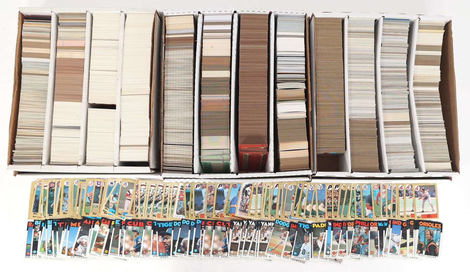 1988 - 2000 TOPPS DONRUSS & FLEER BASEBALL CARDS (1 of 8)